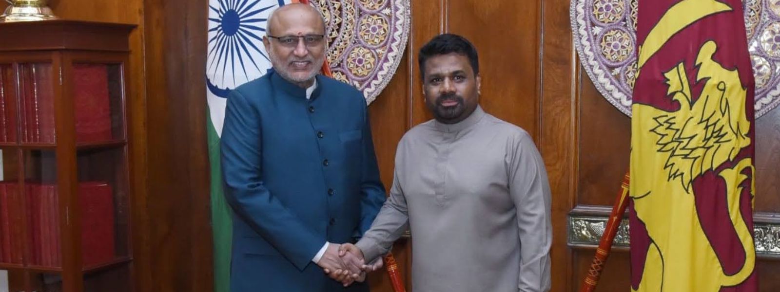 Indian Vice President Meets President Dissanayake